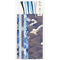 書道用和紙　染色　大きさ色々 合計21枚 Amazon | 【Amazon.co.jp 限定】和紙かわ澄 友禅和紙 型染め